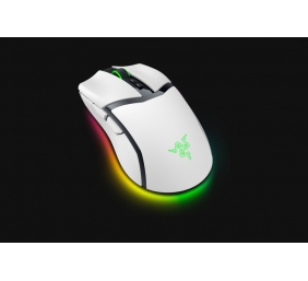 Razer Cobra Pro Belaidė žaidimų pelė RF Wireless + Bluetooth + USB-C, 30000 DPI, Balta