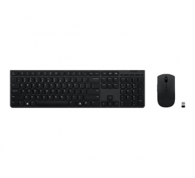 Lenovo | Professional Wireless Rechargeable Combo Keyboard and Mouse | Keyboard and Mouse Set | Wireless | Mouse included | Russian | Bluetooth | Grey