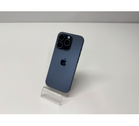 Apple REFURBISHED | iPhone 15 Pro | Blue Titanium | 128GB | Grade C