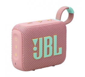 JBL Go 4 Nešiojama garso kolonėlė, Bluetooth, Rausva