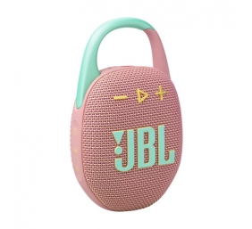 JBL Clip 5 Nešiojama garso kolonėlė, Bluetooth, Rausva