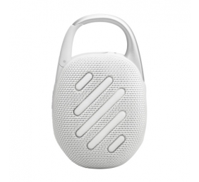 JBL Clip 5 Nešiojama garso kolonėlė, Bluetooth, Balta