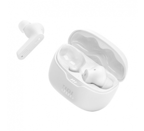 JBL Tune Beam Belaidės ausinės Earbuds, Bluetooth, Balta