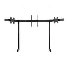 Next Level Racing Floor stand | ELITE Free Standing Triple Monitor Stand | Fully adjustable and customizable | 21-43 " | Black