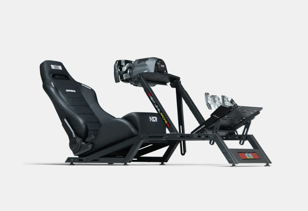 Next Level Racing | Premium PU Leather | Reclining Seat | ERS3 Elite | Black