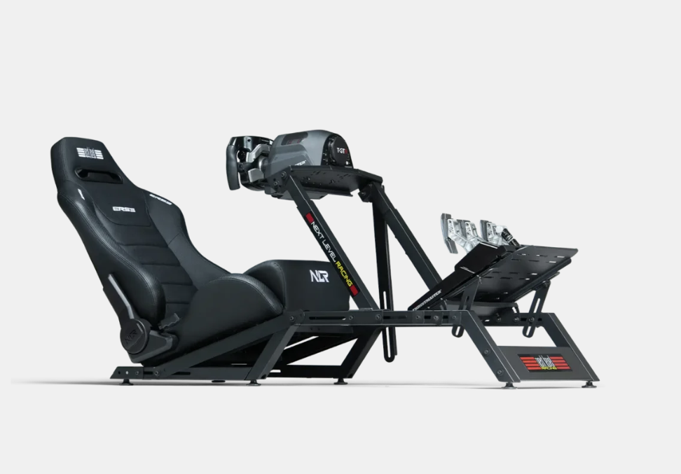 Next Level Racing | Premium PU Leather | Reclining Seat | ERS3 Elite | Black