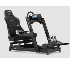 Next Level Racing | SIMAERO Mesh Fabric | Reclining Seat | ERS3 Elite Fabric & Mesh Edition | Black