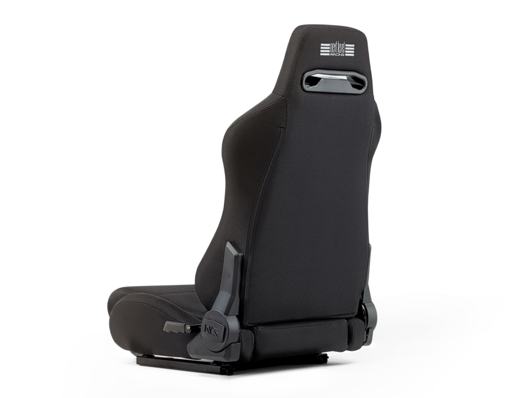 Next Level Racing | Premium PU Leather | Reclining Seat | ERS3 Elite PU Leather & Suede Edition | Black