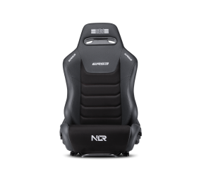 Next Level Racing | Premium PU Leather | Reclining Seat | ERS3 Elite PU Leather & Suede Edition | Black