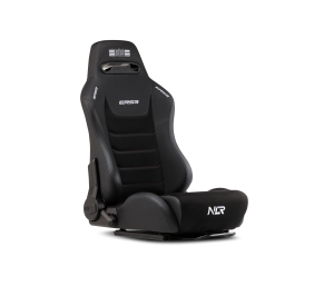Next Level Racing | Premium PU Leather | Reclining Seat | ERS3 Elite PU Leather & Suede Edition | Black