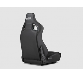 Next Level Racing | PU Leather and Suede | Reclining Seat | ERS4 Elite PU Leather & Suede Edition | Black