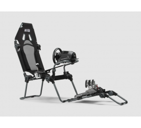 Next Level Racing | Foldable Formula and GT Cockpit | F-GT Lite Grey Edition | Grey and Black