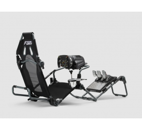 Next Level Racing | Foldable Formula and GT Cockpit | F-GT Lite Grey Edition | Grey and Black