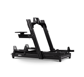 Next Level Racing | Aluminum | Racing Simulator Cockpit | GTElite Front and Side Mount Edition | Black