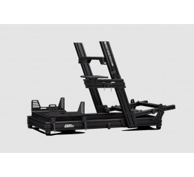Next Level Racing | Aluminum; Carbon Steel | Racing Simulator Cockpit | GTElite Wheel Plate Edition | Black