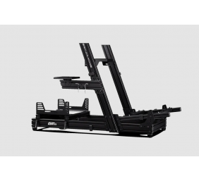 Next Level Racing | Aluminum; Carbon Steel | Racing Simulator Cockpit | GTElite Wheel Plate Edition | Black