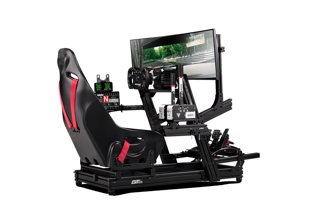 Next Level Racing | GTElite Direct Monitor Mount | Flat screens: 27”- 43” and ultra-wide monitors: 49 " | Black