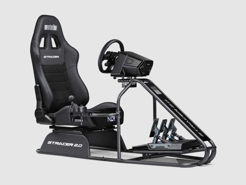 Next Level Racing | Racing Simulator Cockpit | GTRacer 2.0 | Black