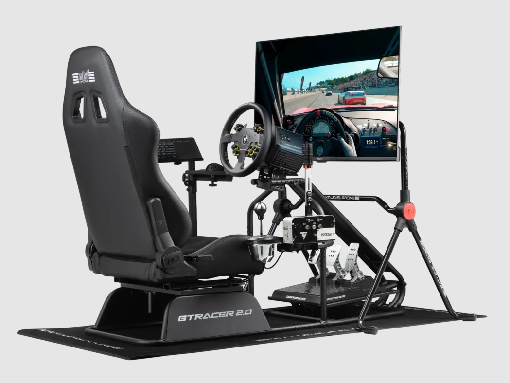 Next Level Racing | Racing Simulator Cockpit | GTRacer 2.0 | Black