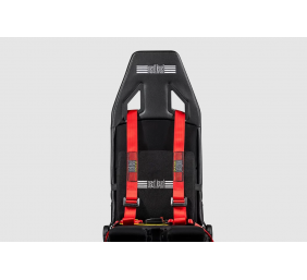 Next Level Racing | Flight Simulator Cockpit | Black and Red