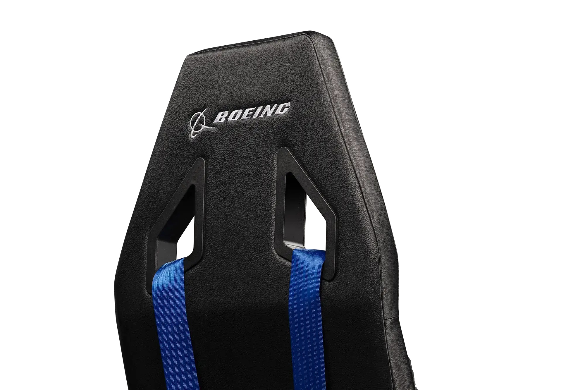 Next Level Racing Boeing Commercial Edition Flight Simulator | Blue highlights