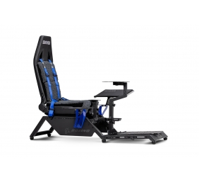 Next Level Racing Boeing Commercial Edition Flight Simulator | Blue highlights