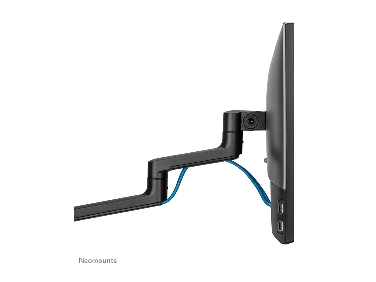 Neomounts NEXT Lite DS60-425BL1 Single monitor arm - 17-27" - 0-8 kg - space saving T-Rex model - 100% plastic-free packaging - black