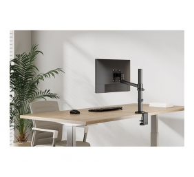 Neomounts NEXT Lite DS60-425BL1 Single monitor arm - 17-27" - 0-8 kg - space saving T-Rex model - 100% plastic-free packaging - black