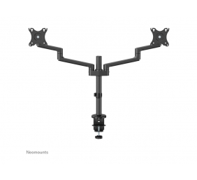 Neomounts NEXT Lite DS60-425BL2 Dual monitor arm - 17-27" - 0-8 kg/screen - space saving T-Rex model - 100% plastic-free packaging - black