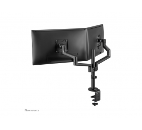 Neomounts NEXT Lite DS60-425BL2 Dual monitor arm - 17-27" - 0-8 kg/screen - space saving T-Rex model - 100% plastic-free packaging - black