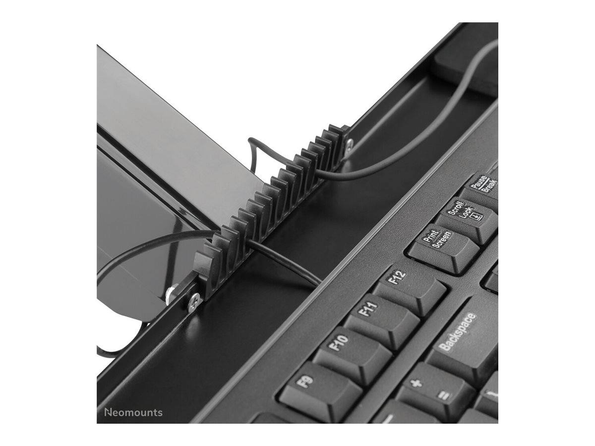 Neomounts DS90-325BL1 Sit-stand workstation desk 1 screen - 17-32" - 1-9 kg (curved 6 kg) - gas spring - black
