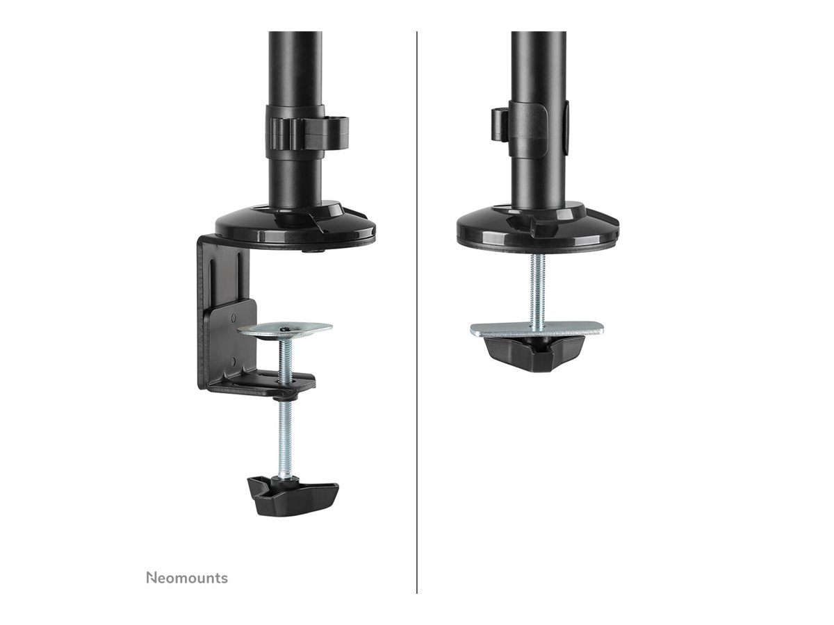 Neomounts DS90-325BL1 Sit-stand workstation desk 1 screen - 17-32" - 1-9 kg (curved 6 kg) - gas spring - black