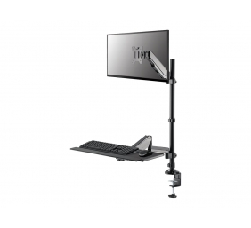 Neomounts DS90-325BL1 Sit-stand workstation desk 1 screen - 17-32" - 1-9 kg (curved 6 kg) - gas spring - black