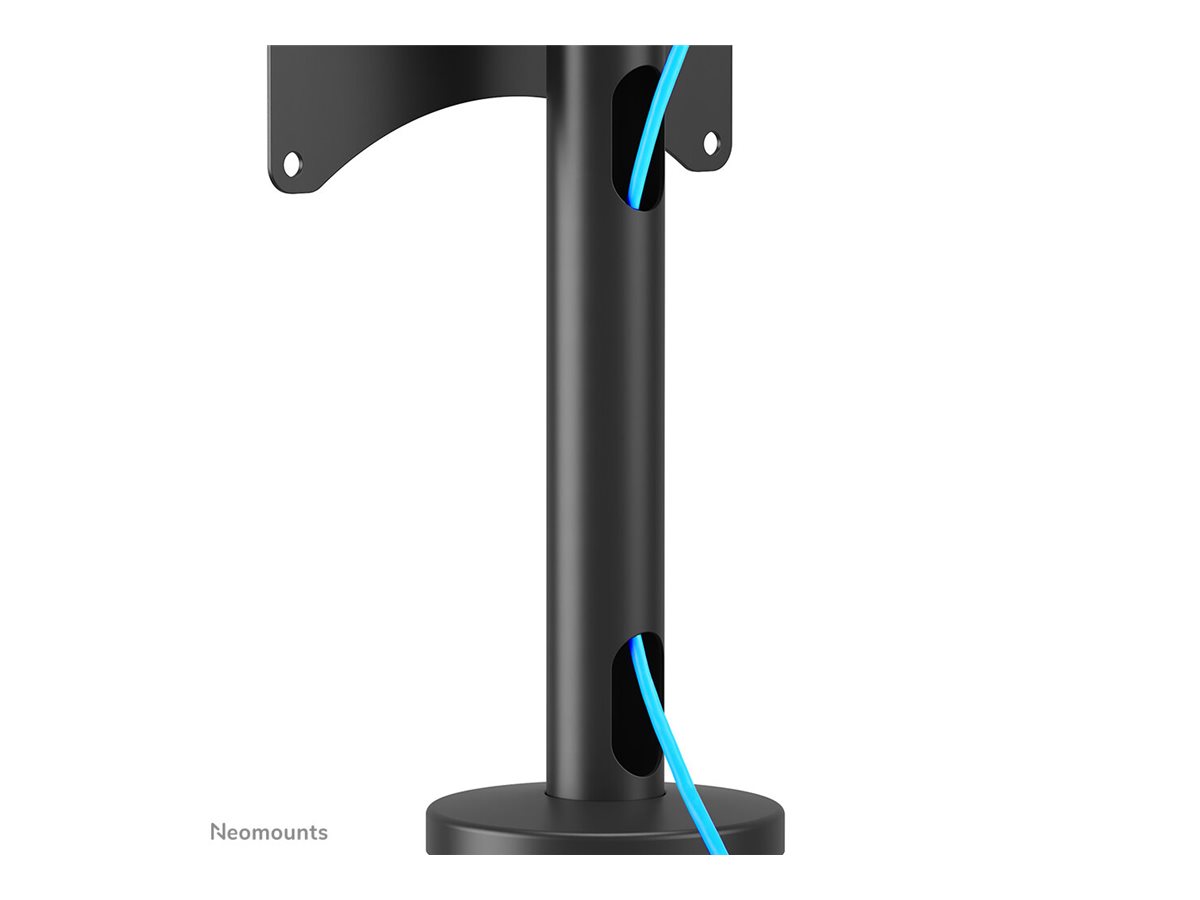 Neomounts DS42-430BL12 TV stand 1 screen - 23-43" - 0-50 kg - VESA 100x100-200x200 - bolt-down - 60° swivel - black