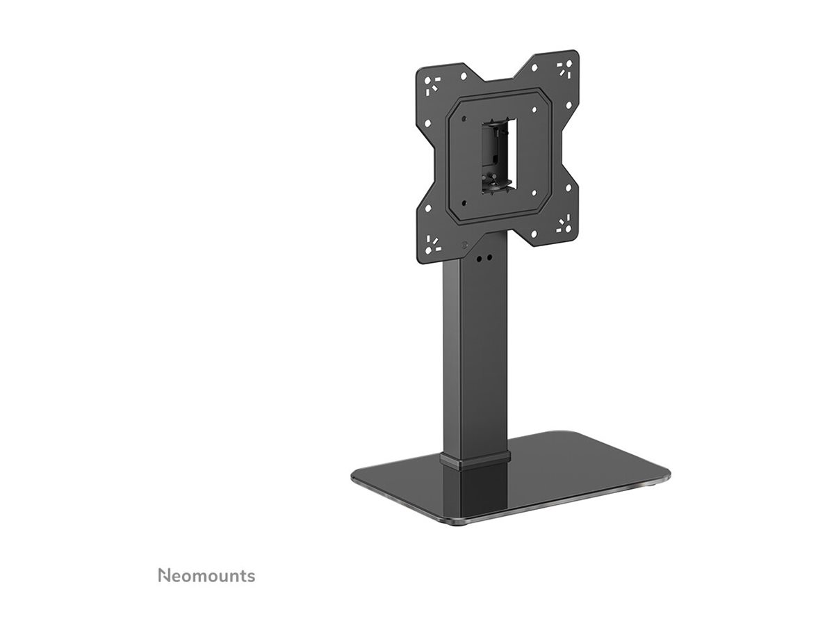 Neomounts DS45-430BL12 TV stand 1 screen - 23-43" - 0-40 kg - VESA 100x100-200x200 - height adjustment 10 cm - 70° swivel - black | Neomounts
