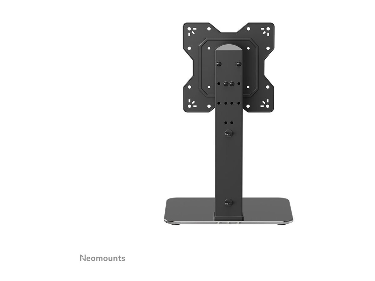 Neomounts DS45-430BL12 TV stand 1 screen - 23-43" - 0-40 kg - VESA 100x100-200x200 - height adjustment 10 cm - 70° swivel - black | Neomounts