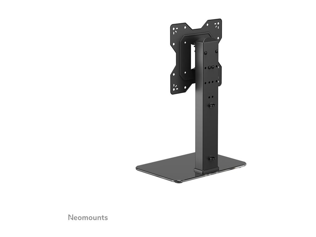 Neomounts DS45-430BL12 TV stand 1 screen - 23-43" - 0-40 kg - VESA 100x100-200x200 - height adjustment 10 cm - 70° swivel - black | Neomounts