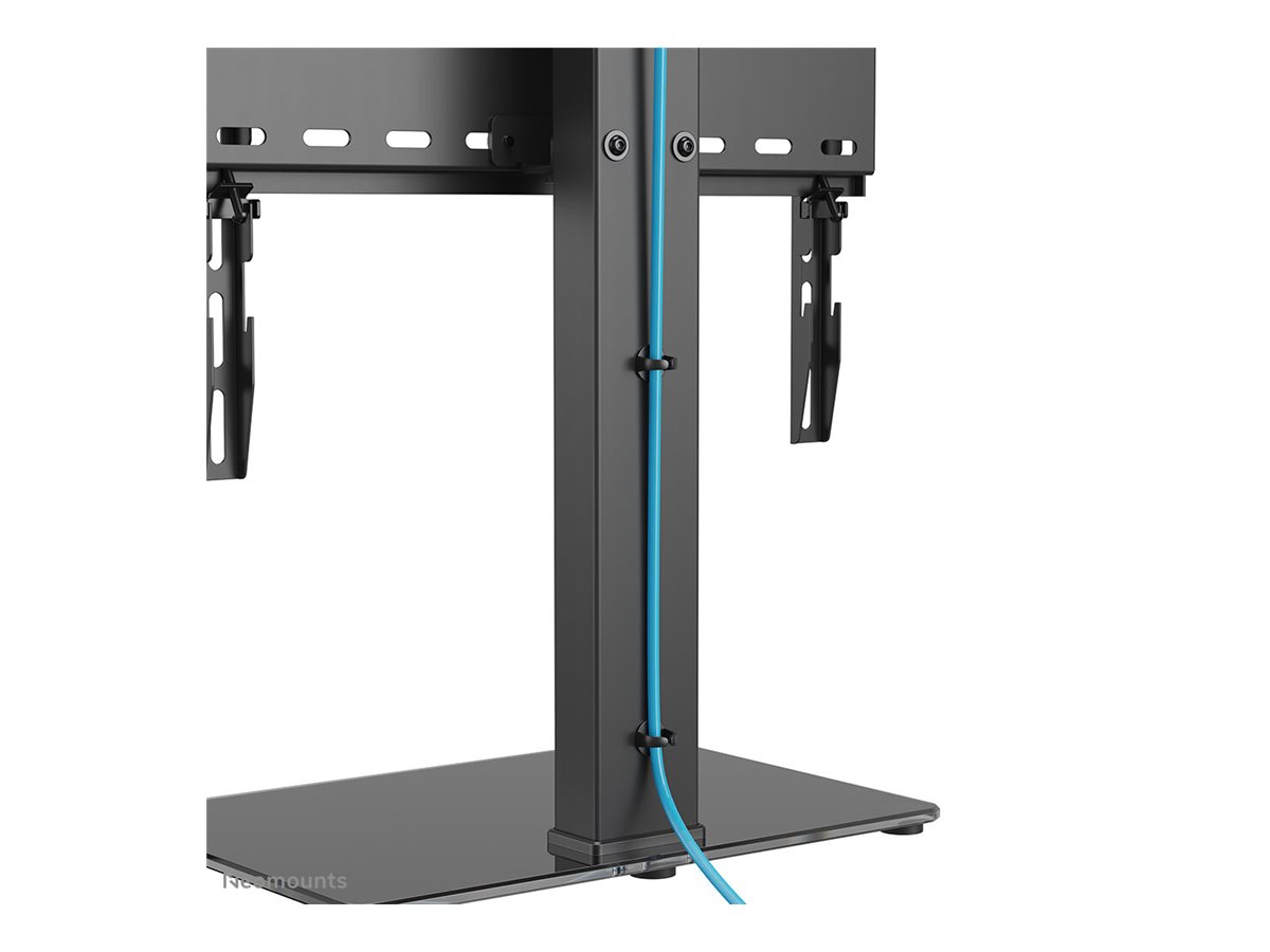 Neomounts DS45-430BL14 TV stand 1 screen - 32-55" - 0-40 kg - VESA 100x100-400x400 - height adjustment 11,6 cm - 70° swivel - black | Neomounts