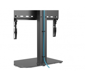 Neomounts DS45-430BL14 TV stand 1 screen - 32-55" - 0-40 kg - VESA 100x100-400x400 - height adjustment 11,6 cm - 70° swivel - black | Neomounts
