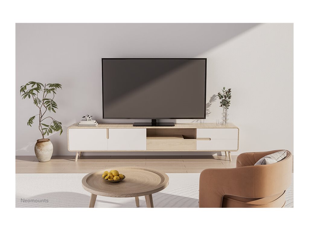 Neomounts DS45-430BL16 TV stand 1 screen - 37-70" - 0-40 kg - VESA 200x200-600x400 - height adjustment 11,6 cm - 70° swivel - black