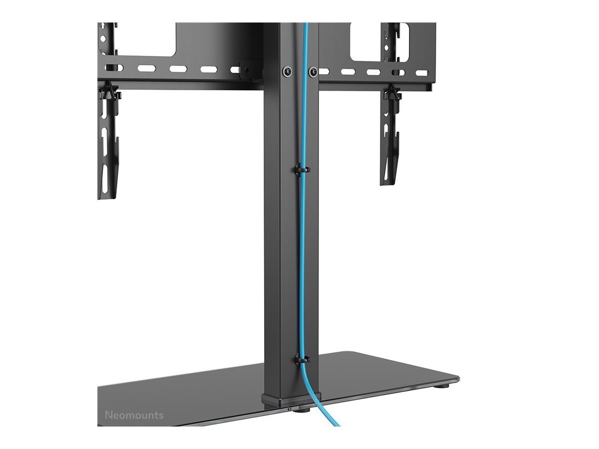 Neomounts DS45-430BL16 TV stand 1 screen - 37-70" - 0-40 kg - VESA 200x200-600x400 - height adjustment 11,6 cm - 70° swivel - black