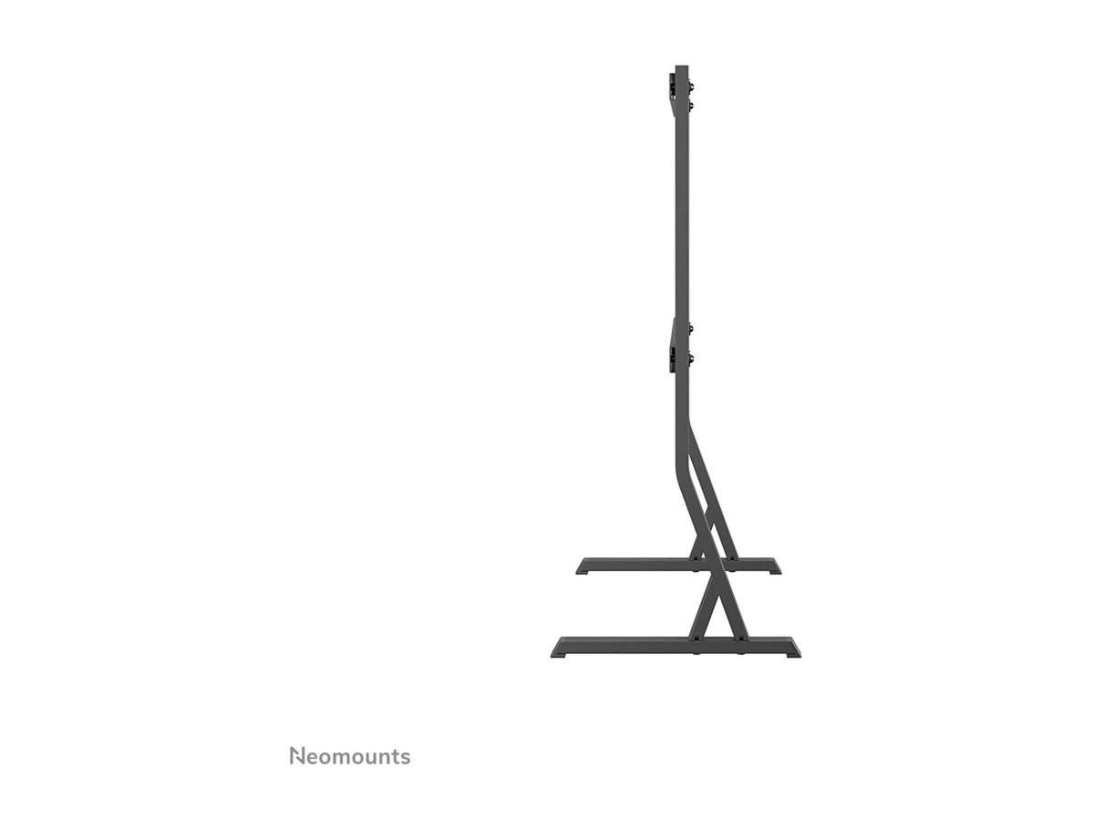 Neomounts DS45-430BL18 TV stand 1 screen - 45-90" - 0-60 kg - VESA 200x200-800x400 - height adjustment 10 cm - black | Neomounts