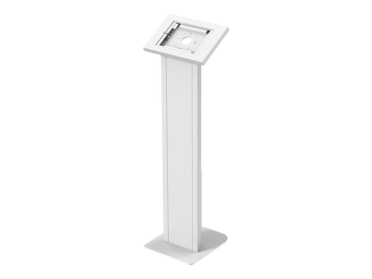 Neomounts FL15-750WH1 Tablet floor stand - lockable (incl. lock) - VESA 75x75 - bolt-down - suitable for various 9.7-11" tablets - white