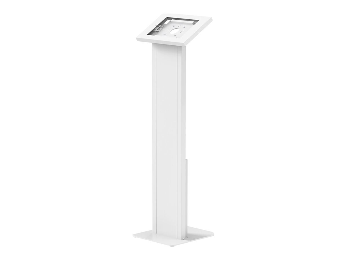 Neomounts FL15-750WH1 Tablet floor stand - lockable (incl. lock) - VESA 75x75 - bolt-down - suitable for various 9.7-11" tablets - white