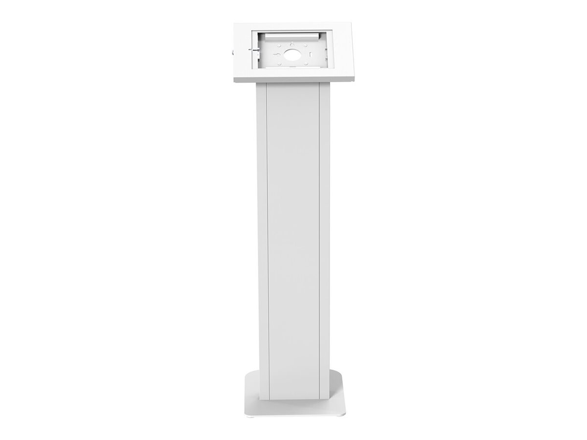 Neomounts FL15-750WH1 Tablet floor stand - lockable (incl. lock) - VESA 75x75 - bolt-down - suitable for various 9.7-11" tablets - white
