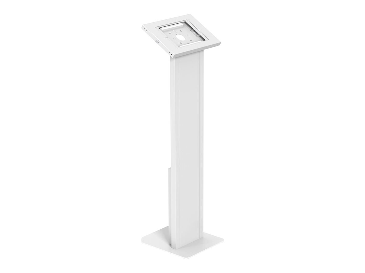 Neomounts FL15-750WH1 Tablet floor stand - lockable (incl. lock) - VESA 75x75 - bolt-down - suitable for various 9.7-11" tablets - white