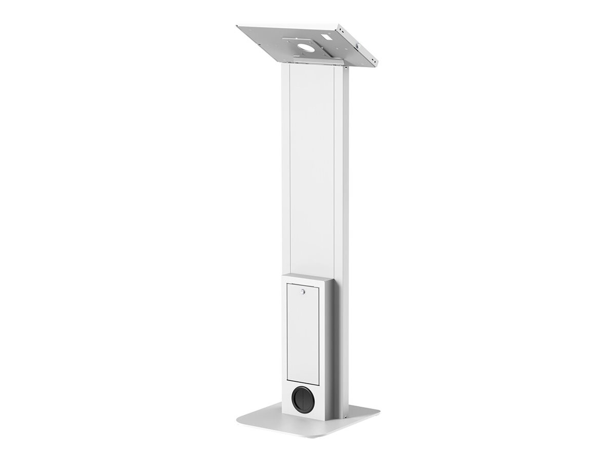 Neomounts FL15-750WH1 Tablet floor stand - lockable (incl. lock) - VESA 75x75 - bolt-down - suitable for various 9.7-11" tablets - white