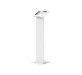 Neomounts FL15-750WH1 Tablet floor stand - lockable (incl. lock) - VESA 75x75 - bolt-down - suitable for various 9.7-11" tablets - white