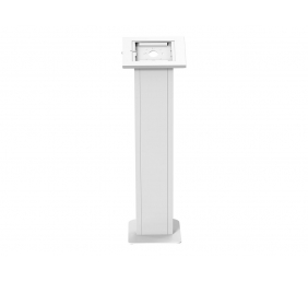 Neomounts FL15-750WH1 Tablet floor stand - lockable (incl. lock) - VESA 75x75 - bolt-down - suitable for various 9.7-11" tablets - white