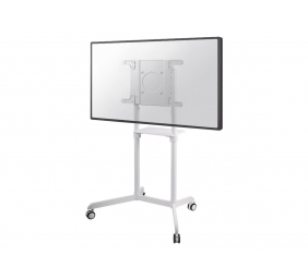 Neomounts NS-M1250WHITE TV trolley - 37-70" - max 70 kg - VESA 200x200-600x400 - 90° rotatable - incl. hardware shelf - white